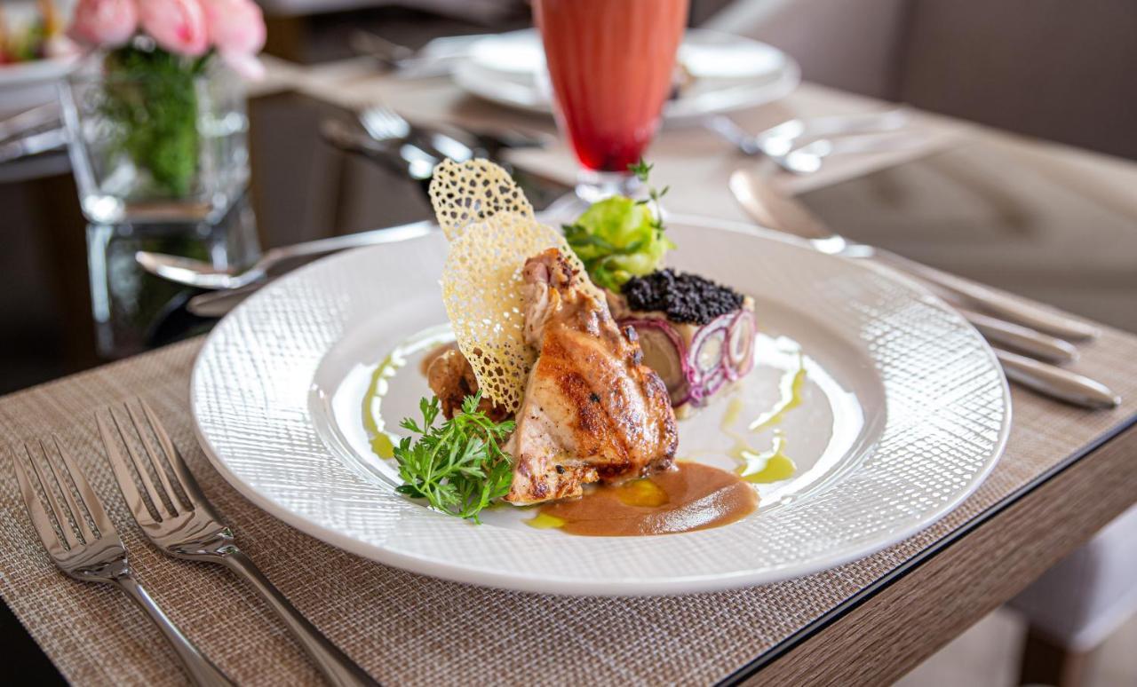 Waves Aqua Resort Кенитра Екстериор снимка A modern French dish
